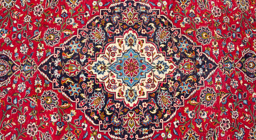 Vintage Oriental Premium Handmade Unique Rug  9'10'' X 13'4''