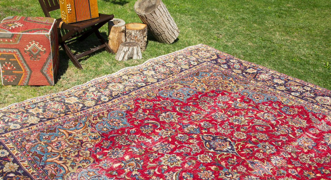 Vintage Oriental Premium Handmade Unique Rug  9'3'' X 15'5''