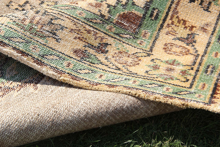 Vintage Handmade Unique Rug  5'10'' X 9'8''