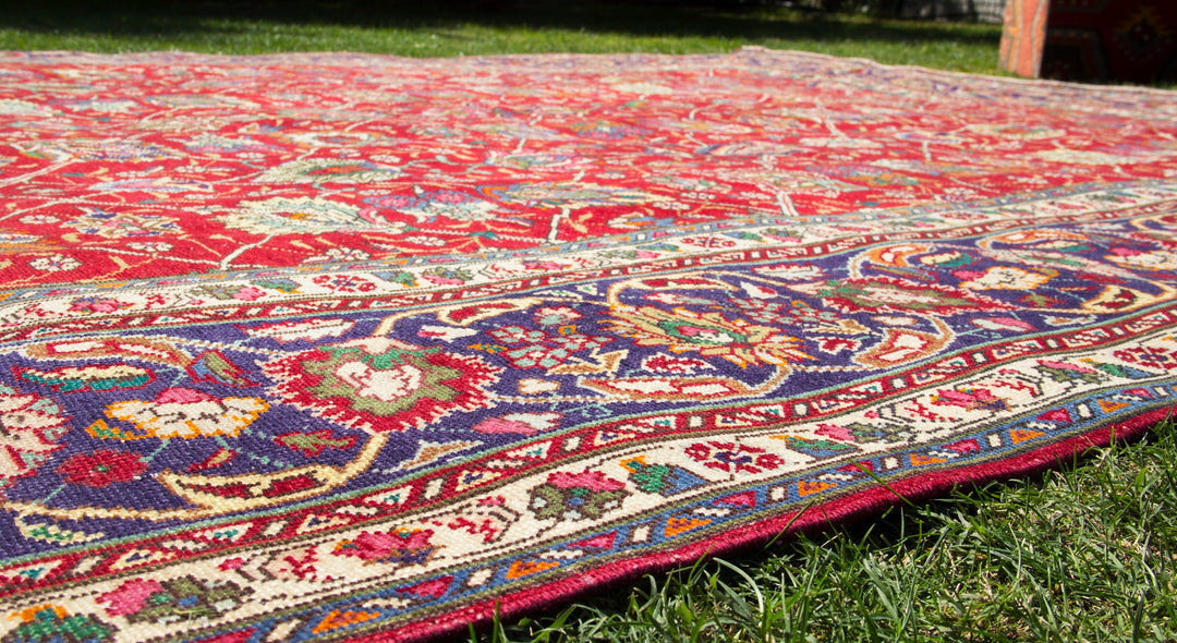 Vintage Oriental Premium Handmade Unique Rug  9'8'' X 12'10''