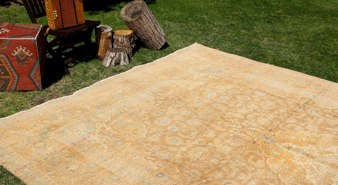 Vintage Oriental Premium Handmade Unique Rug  9'3'' X 13'3''