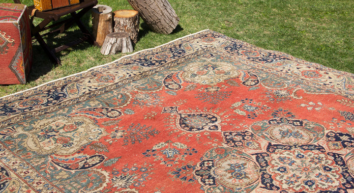 Vintage Oriental Premium Handmade Unique Rug  9'3'' X 12'10''