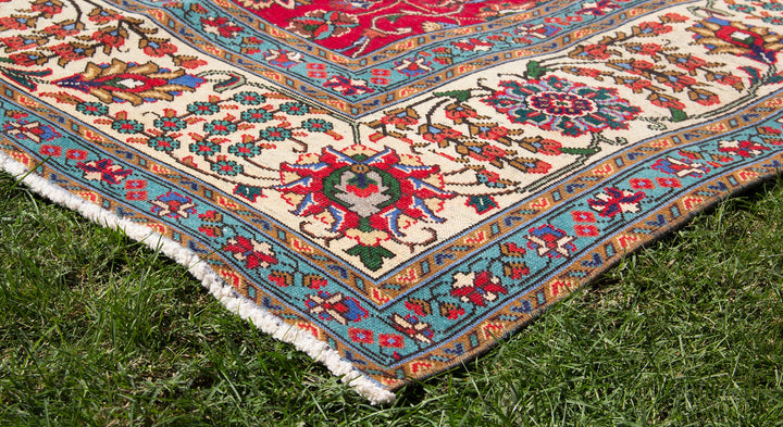 Vintage Oriental Premium Handmade Unique Rug  9'7'' X 13'3''