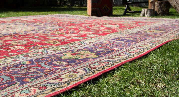 Vintage Oriental Premium Handmade Unique Rug  9'10'' X 12'10''