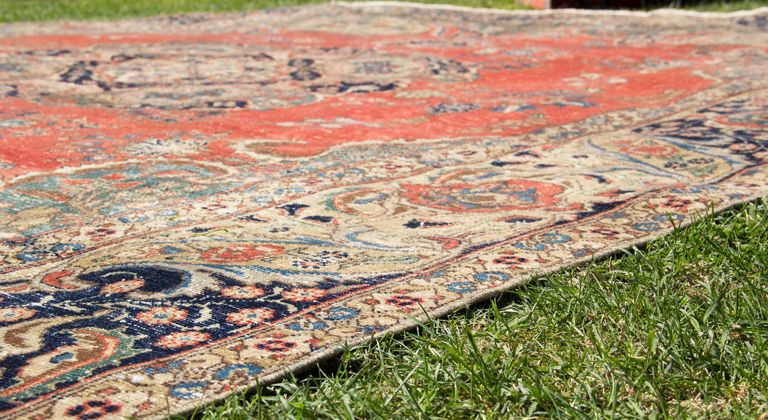 Vintage Oriental Premium Handmade Unique Rug  9'3'' X 12'10''