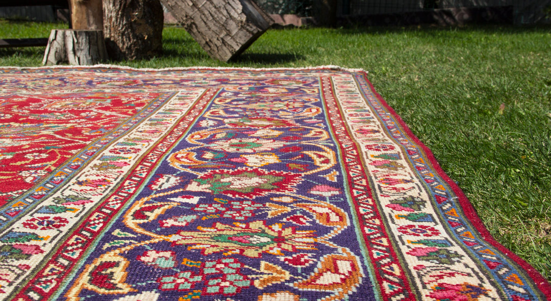 Vintage Oriental Premium Handmade Unique Rug  9'8'' X 12'10''