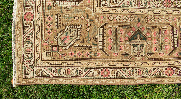 Vintage Oriental Premium Handmade Unique Rug  9'6'' X 12'8''