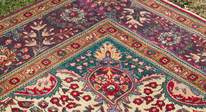 Vintage Oriental Premium Handmade Unique Rug  10'1'' X 12'8''