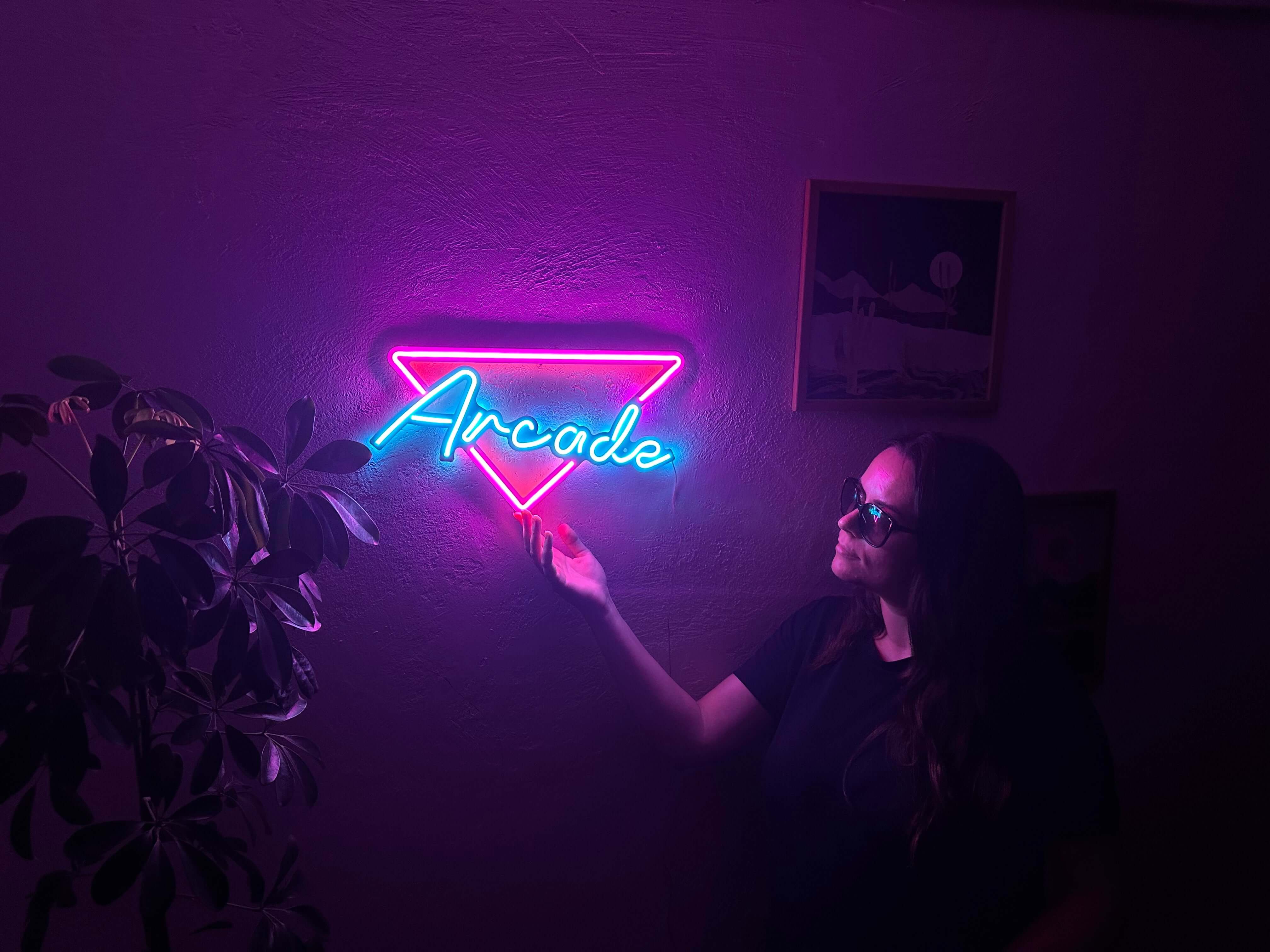 Arcade Neon Metal Sign | Neon Signs – Buy Now | Dekadron