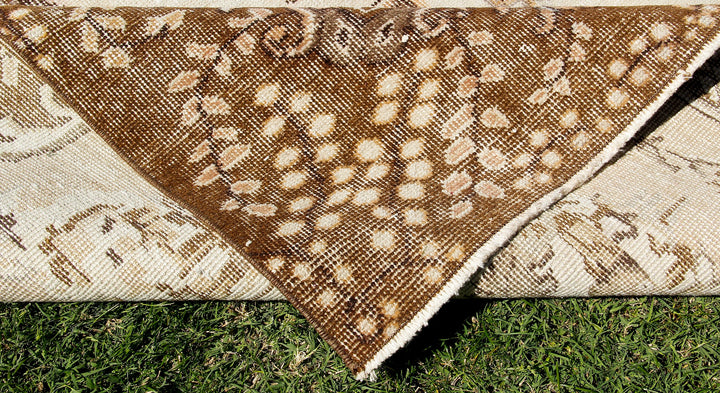 Vintage Handmade Unique Rug  6'5'' X 9'7''