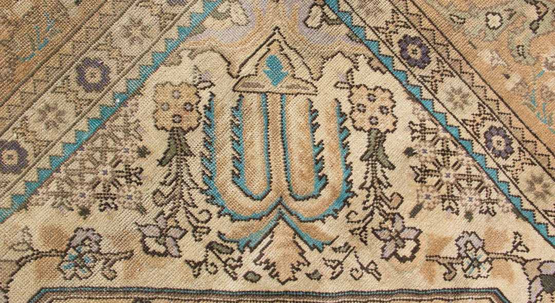 Vintage Oriental Premium Handmade Unique Rug  9'9'' X 13'1''