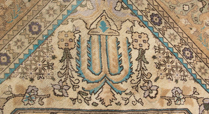 Vintage Oriental Premium Handmade Unique Rug  9'9'' X 13'1''