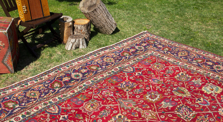 Vintage Oriental Premium Handmade Unique Rug  9'8'' X 12'10''