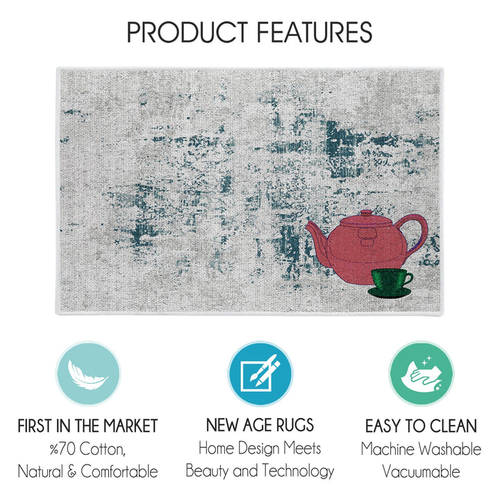 Boston Design Multipurpose Floor Mat | 20"x31" | Multicolor