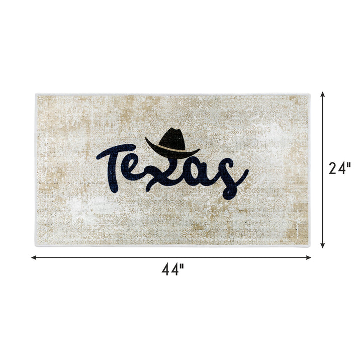 Texas Design Multipurpose Floor Mat | 24"x44" | Multicolor