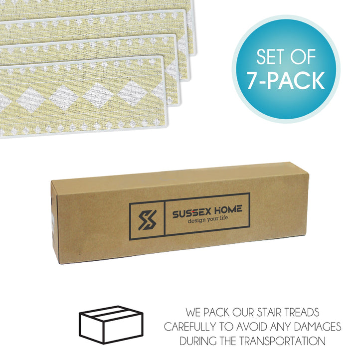 New Age Diamond Design 9" X 28" Stair Treads