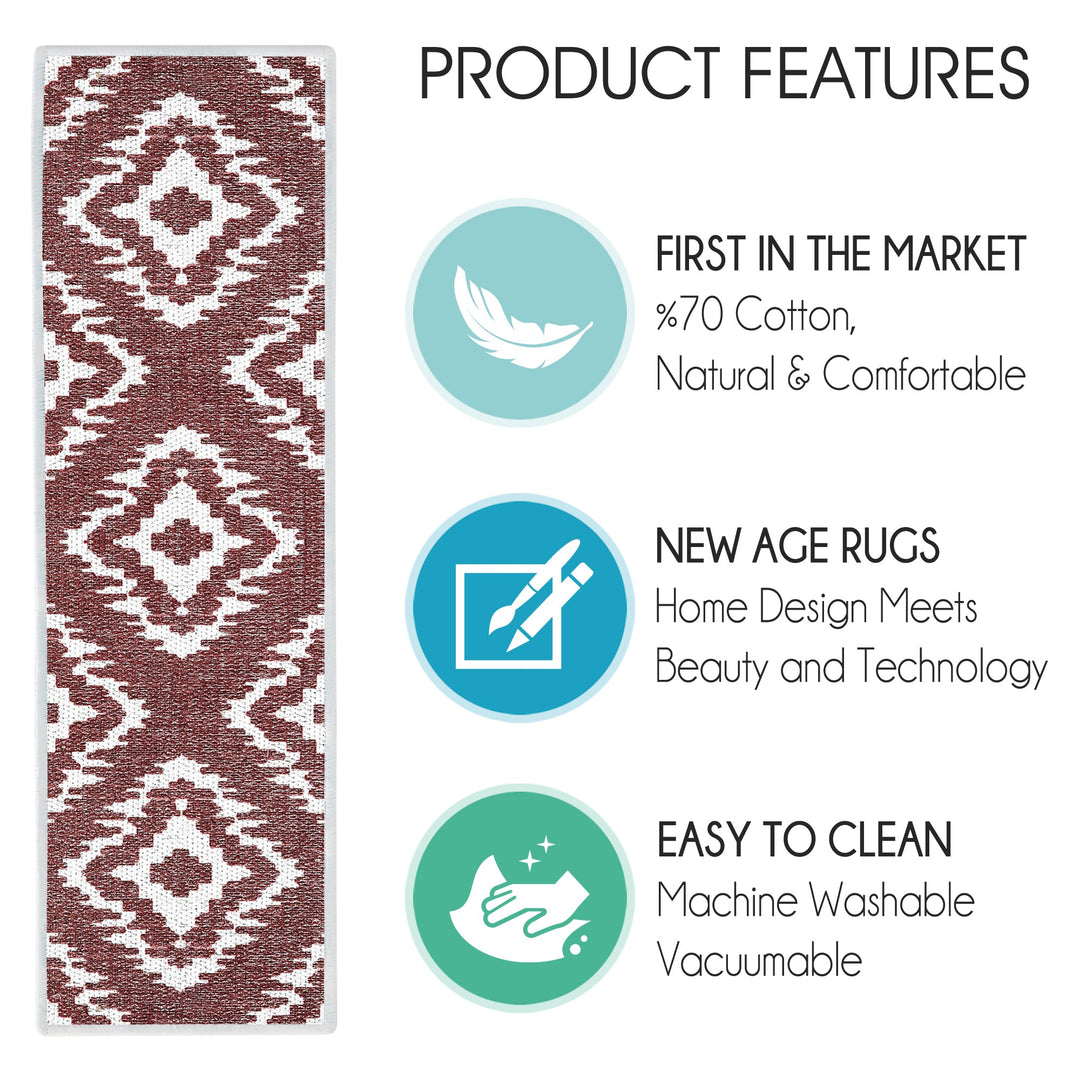 New Age Tetra One Color Design 9" X 28" Stair Treads