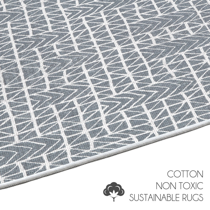 Sussexhome Hudson Collection 2 x 3 Foot Heavy Duty Low Pile  Landing Rug Runner