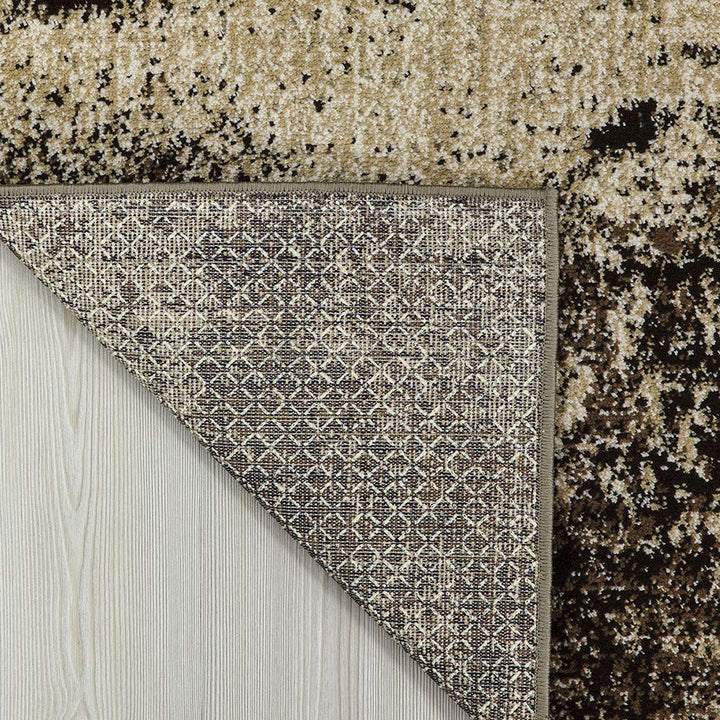 Homeward Collection Non-Skid Area Rug | 5X7 Ft. | Beige