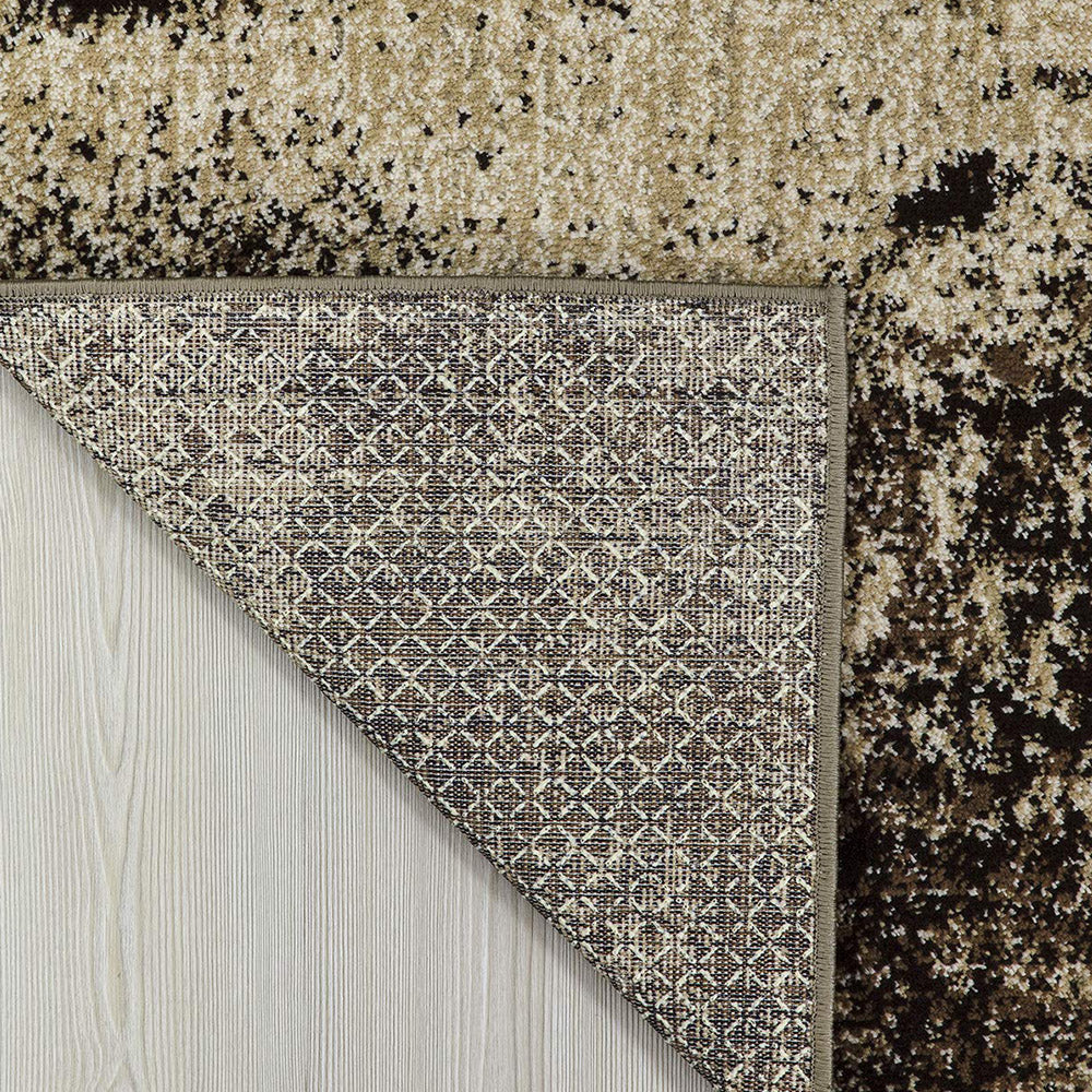 Homeward Collection Non-Skid Area Rug | 5X7 Ft. | Beige