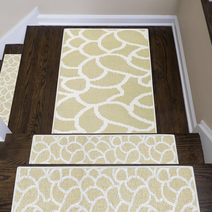 Sussexhome Stone Collection 2 x 3 Foot Heavy Duty Low Pile  Landing Rug Runner