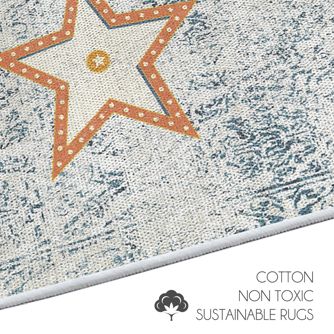 Los Angeles  Design Multipurpose Floor Mat | 20"x31" | Multicolor