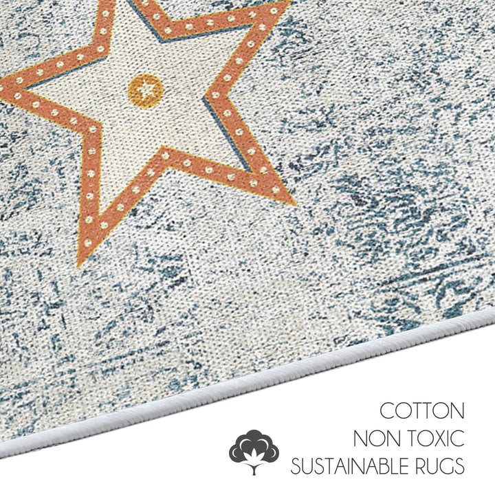 Los Angeles  Design Multipurpose Floor Mat | 20"x31" | Multicolor