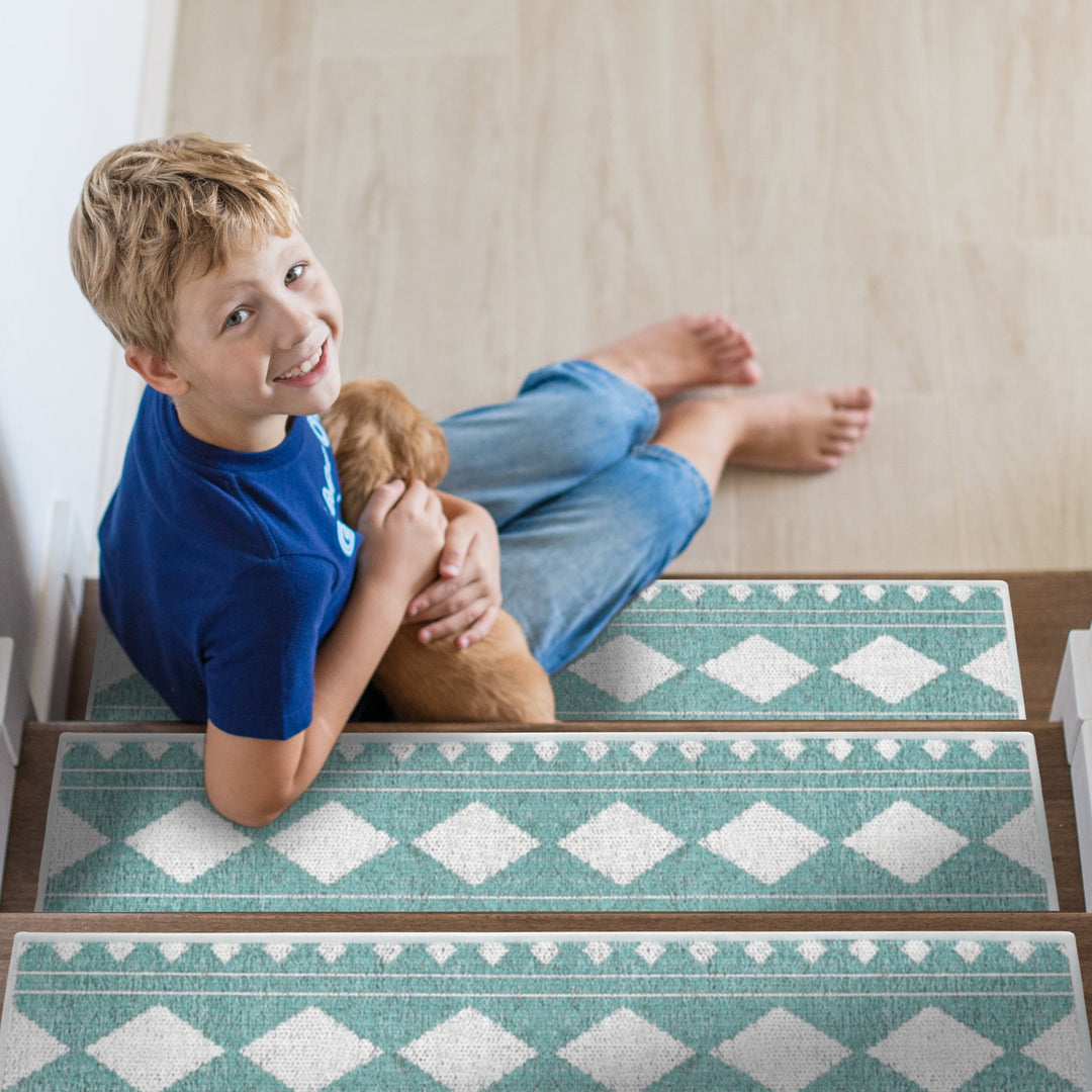 New Age Diamond Design 9" X 28" Stair Treads