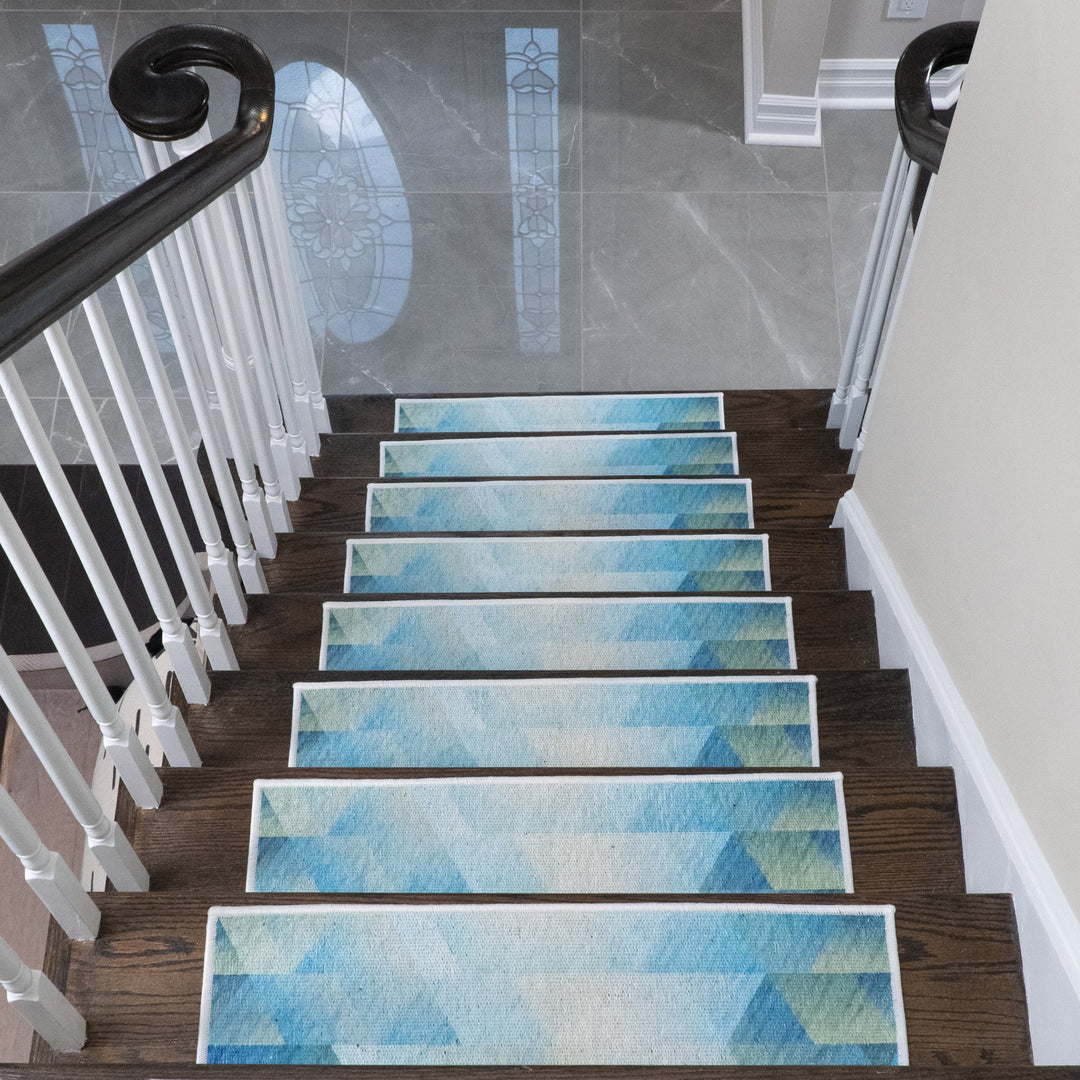 New Age Sea Design 9" X 28" Stair Treads