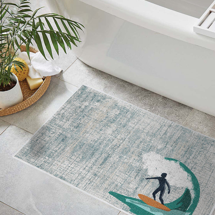 Miami  Design Multipurpose Floor Mat | 20"x31" | Multicolor
