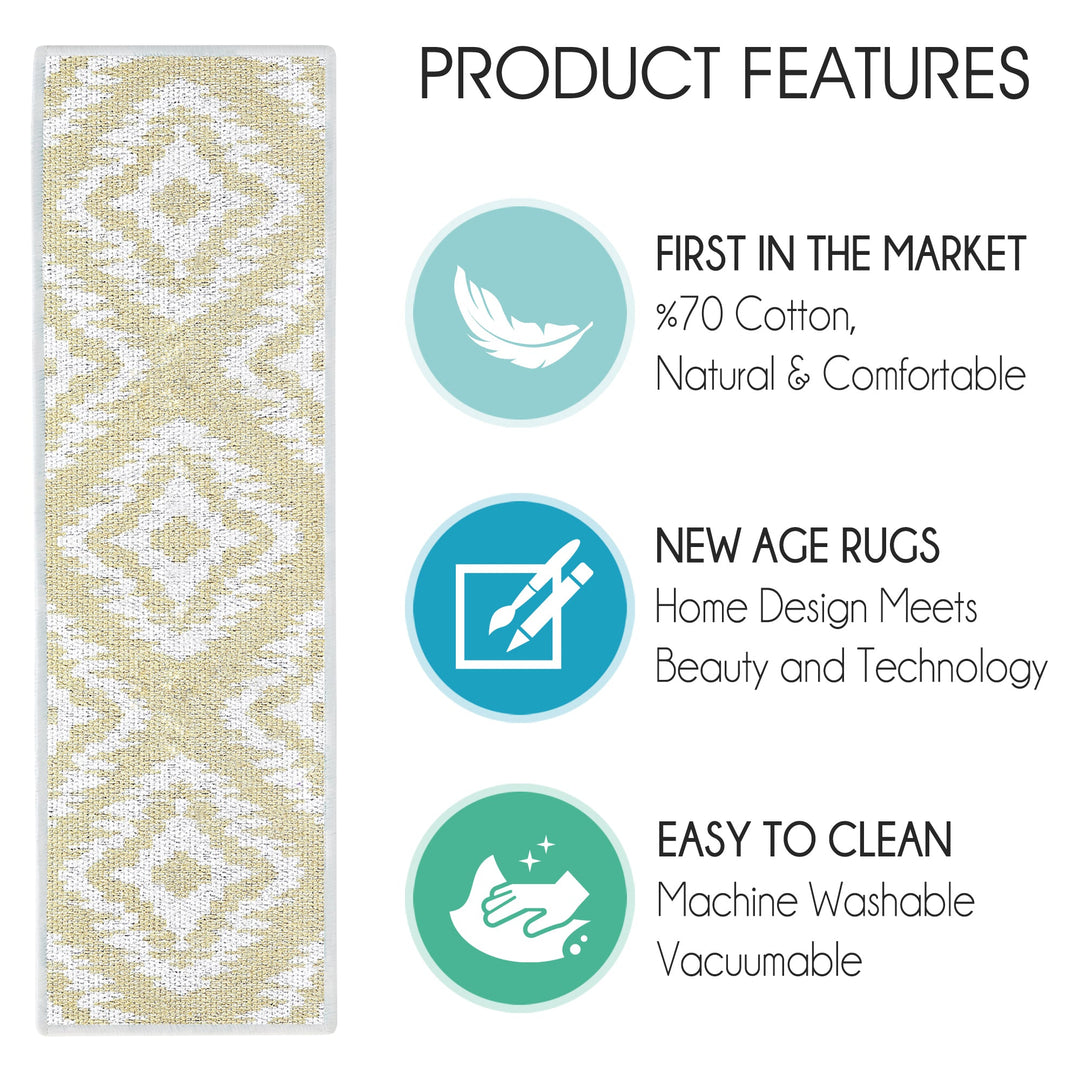 New Age Tetra One Color Design 9" X 28" Stair Treads