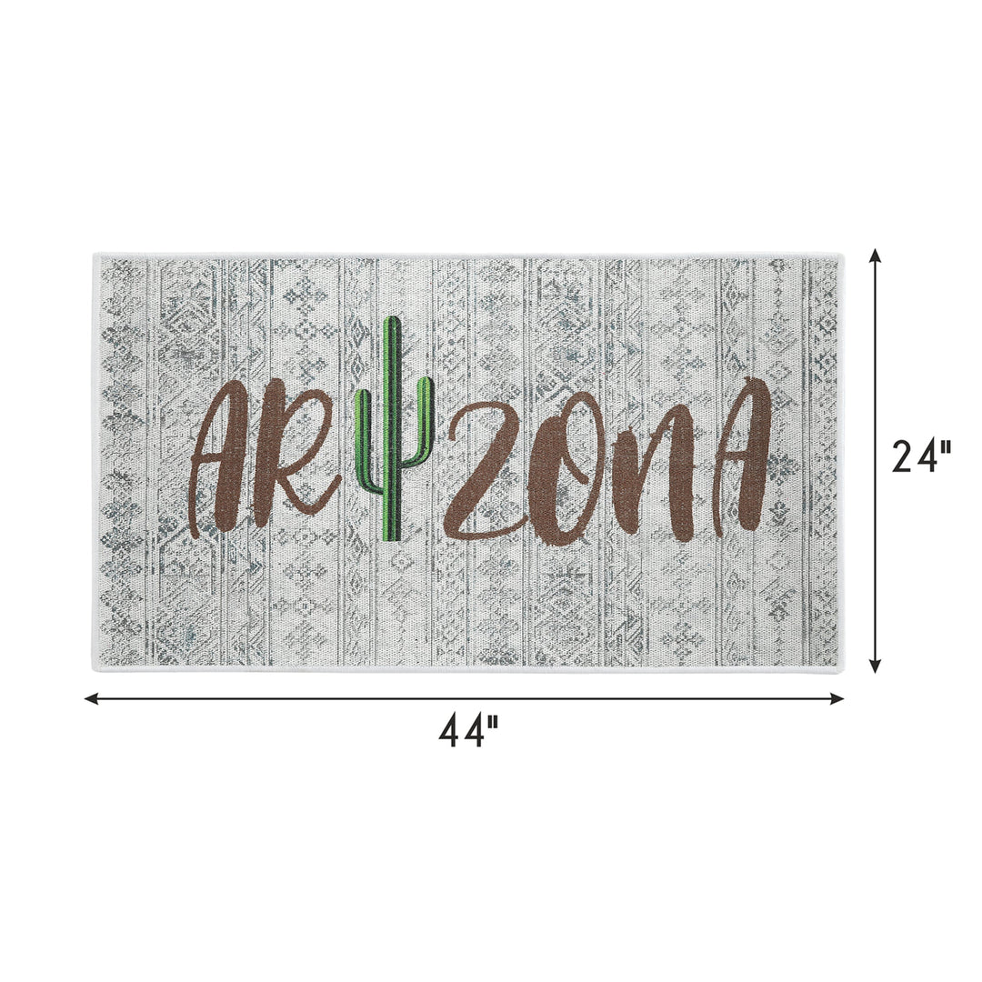 Arizona Design Multipurpose Floor Mat | 24"x44" | Multicolor