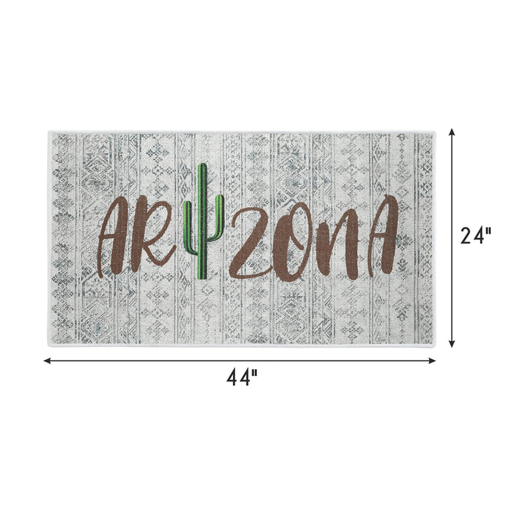 Arizona Design Multipurpose Floor Mat | 24"x44" | Multicolor