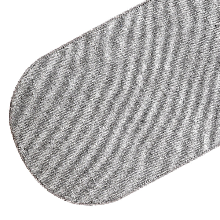 Non Skid Washable Laundry Room Rug Runner - 20" x 59" | Gray&Brown