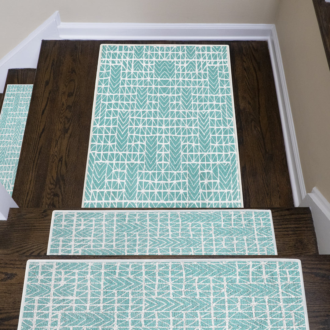 Sussexhome Hudson Collection 2 x 3 Foot Heavy Duty Low Pile  Landing Rug Runner