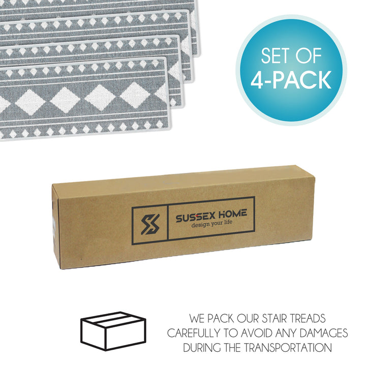 New Age Diamond Design 9" X 28" Stair Treads