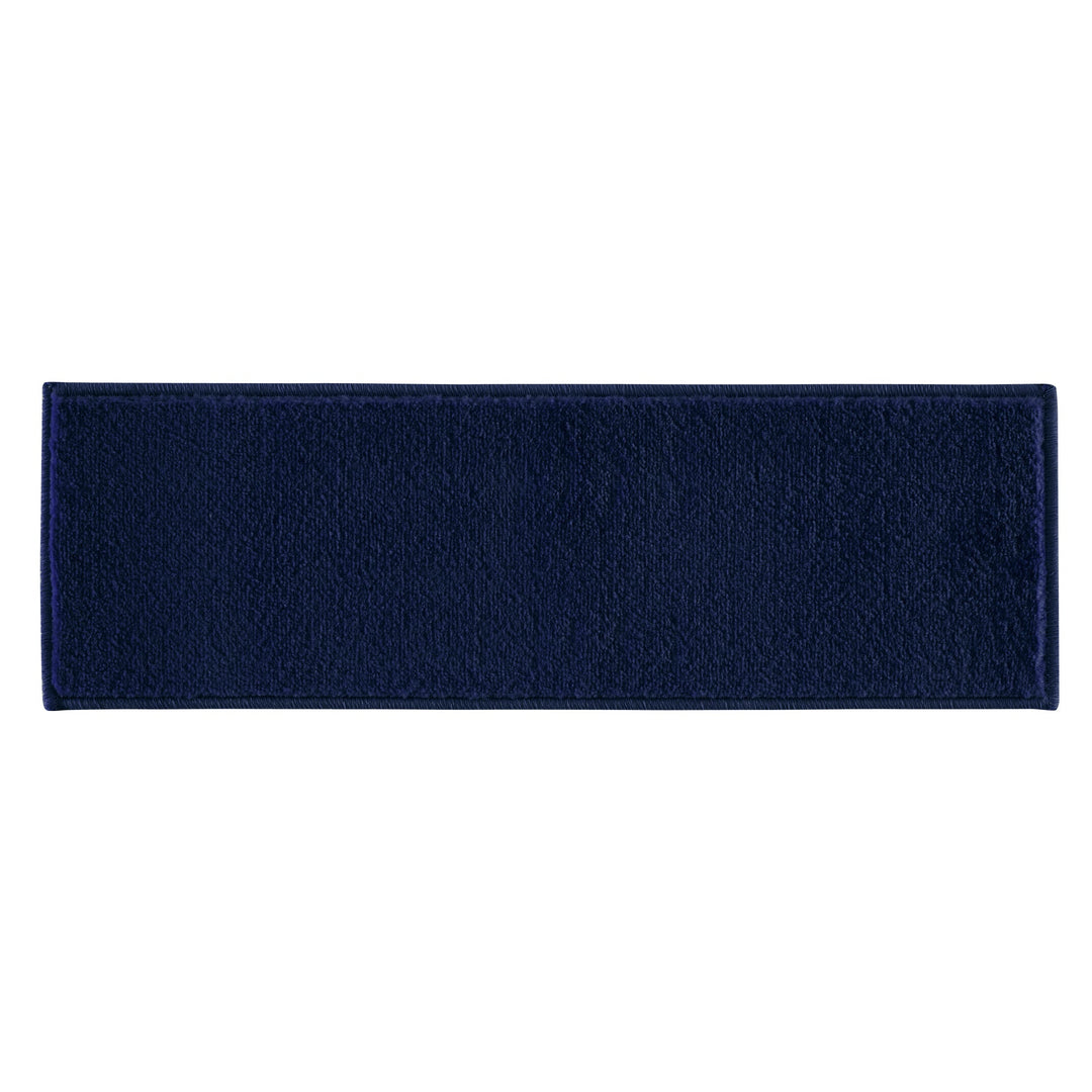 Stair Treads Rug 9"x28" Solid Collection | Navy