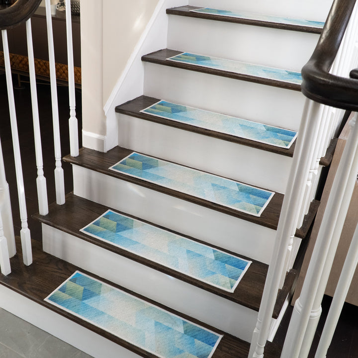 New Age Sea Design 9" X 28" Stair Treads