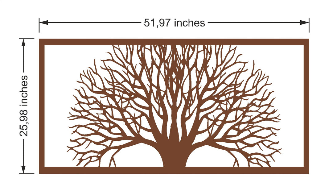 Susan's 52 Inches Bronze Tree