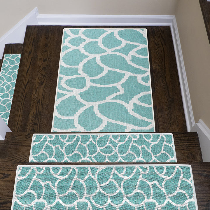 Sussexhome Stone Collection 2 x 3 Foot Heavy Duty Low Pile  Landing Rug Runner