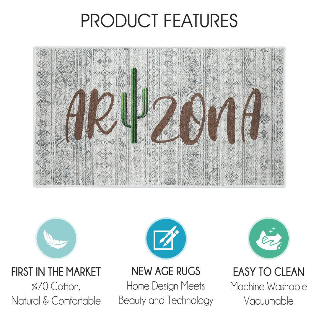 Arizona Design Multipurpose Floor Mat | 24"x44" | Multicolor
