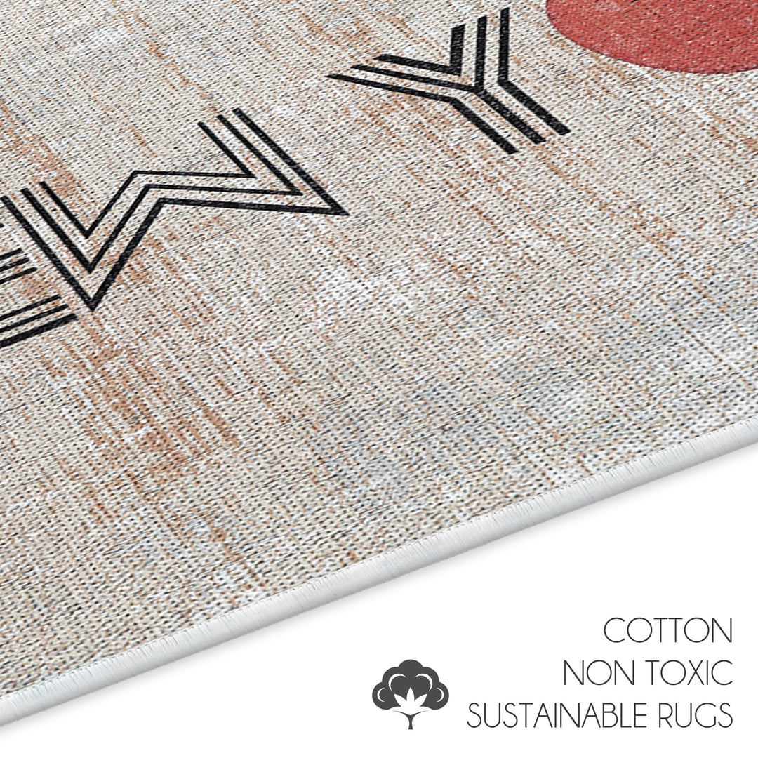 New York Design Multipurpose Floor Mat | 24"x44" | Multicolor