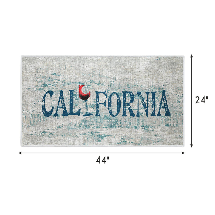 California Design Multipurpose Floor Mat | 24"x44" | Multicolor
