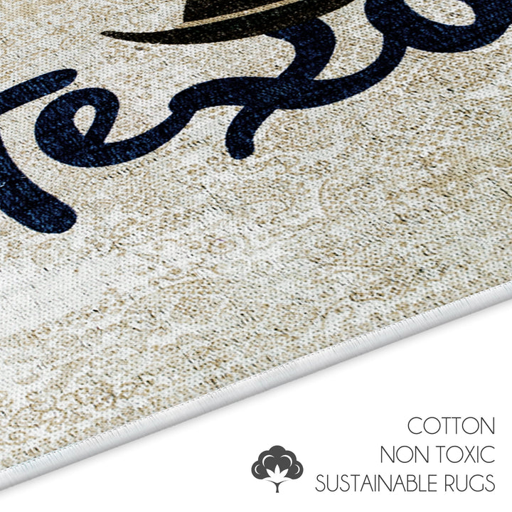 Texas Design Multipurpose Floor Mat | 24"x44" | Multicolor