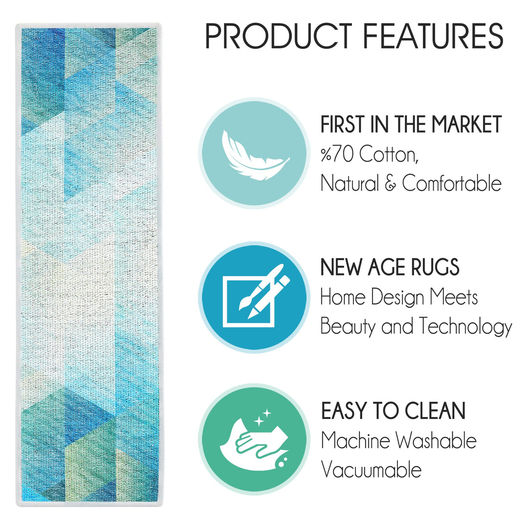 New Age Sea Design 9" X 28" Stair Treads