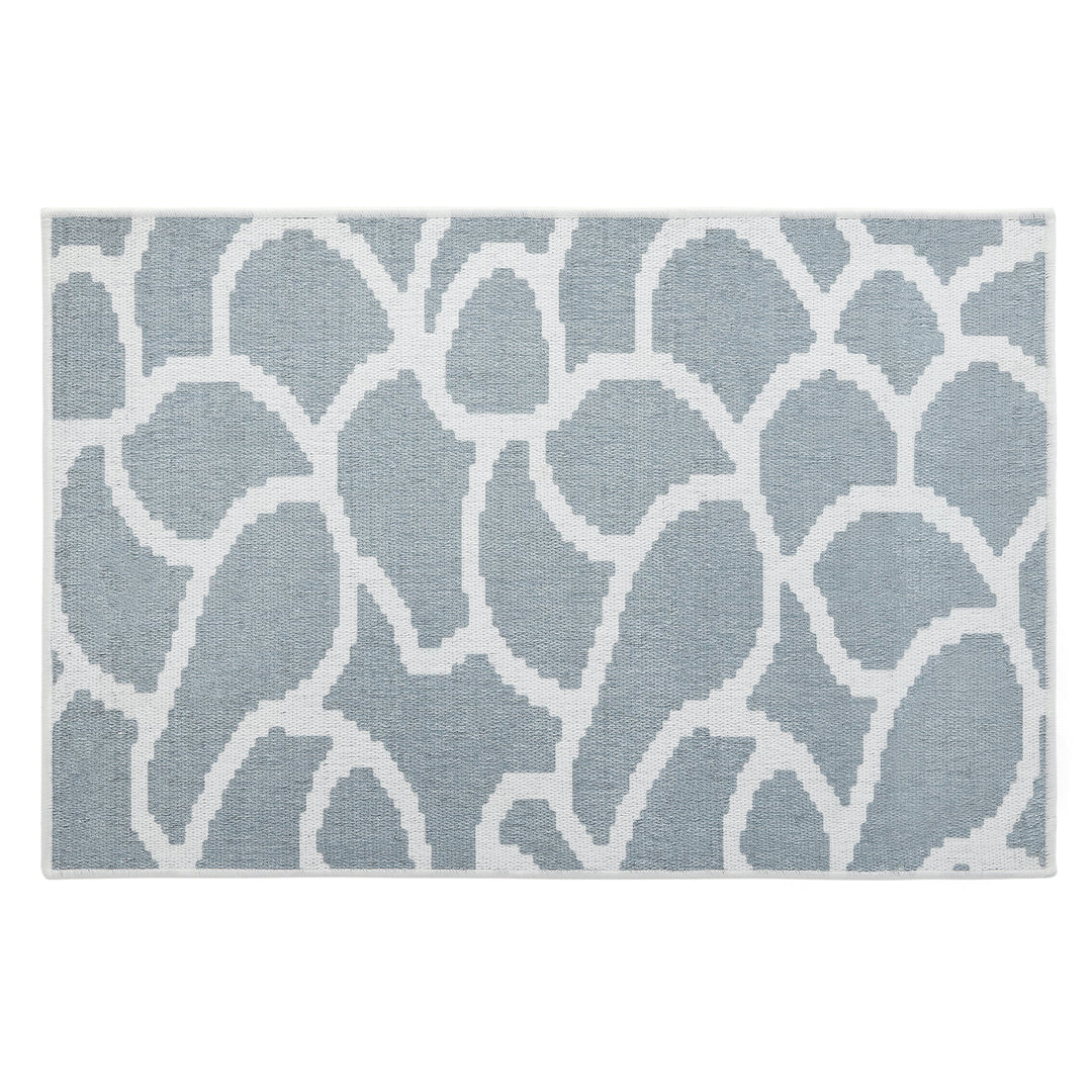 Sussexhome Stone Collection 2 x 3 Foot Heavy Duty Low Pile  Landing Rug Runner