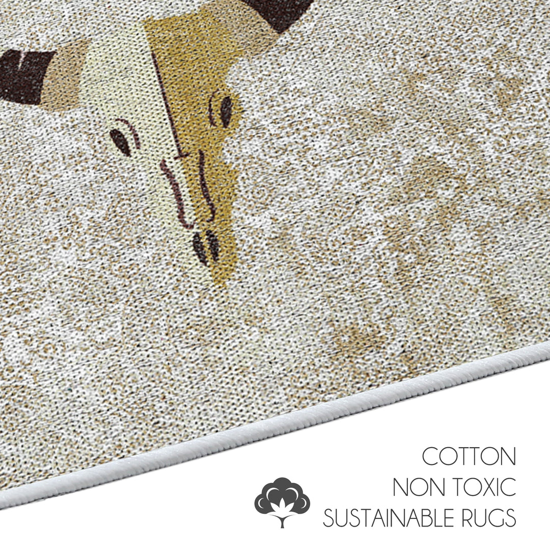 Texas  Design Multipurpose Floor Mat | 20"x31" | Multicolor