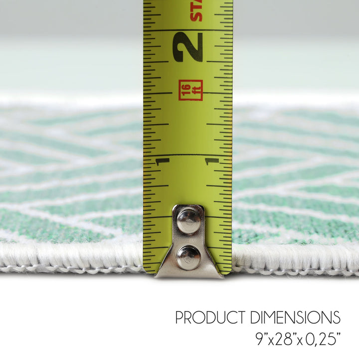 New Age Tetra One Color Design 9" X 28" Stair Treads