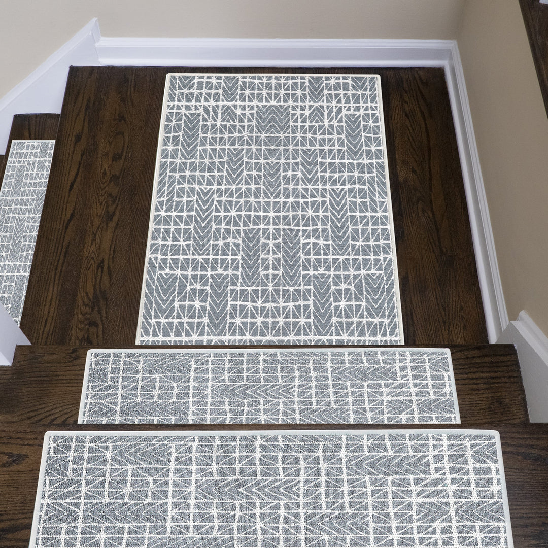 Sussexhome Hudson Collection 2 x 3 Foot Heavy Duty Low Pile  Landing Rug Runner