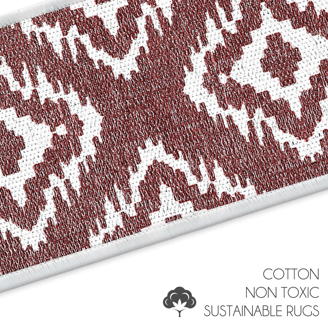 New Age Tetra One Color Design 9" X 28" Stair Treads